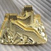 万里长城摆件,锌合金万里长城,金属长城工艺品,长城礼品摆件