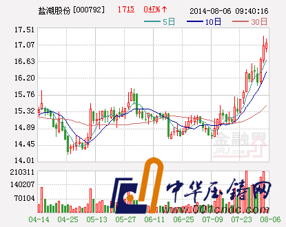 盐湖股份:拟对控股子公司追加投资4.27亿元